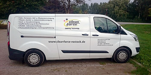 Cleanforce Rostock - Einsatzfahrzeuge